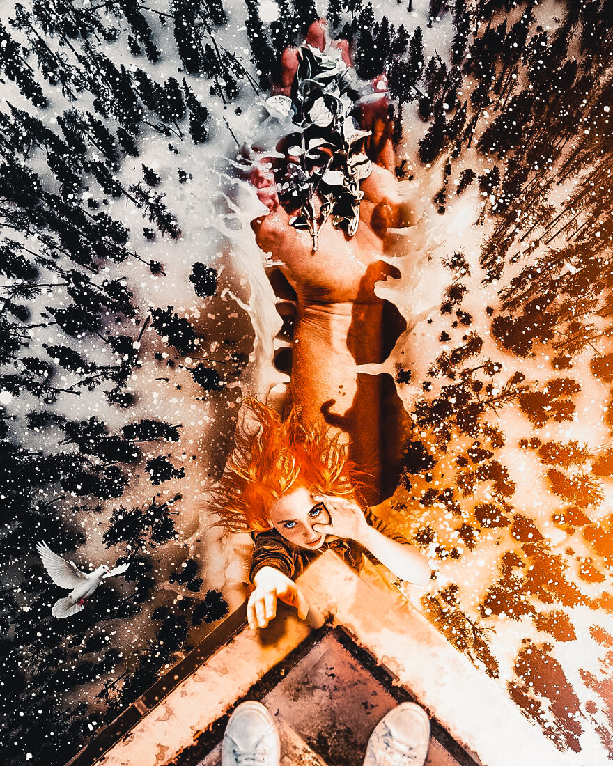 10 Surreal Sad Art Pictures I Created As A Diary Because At The Time I Did Not Know How To Express Myself