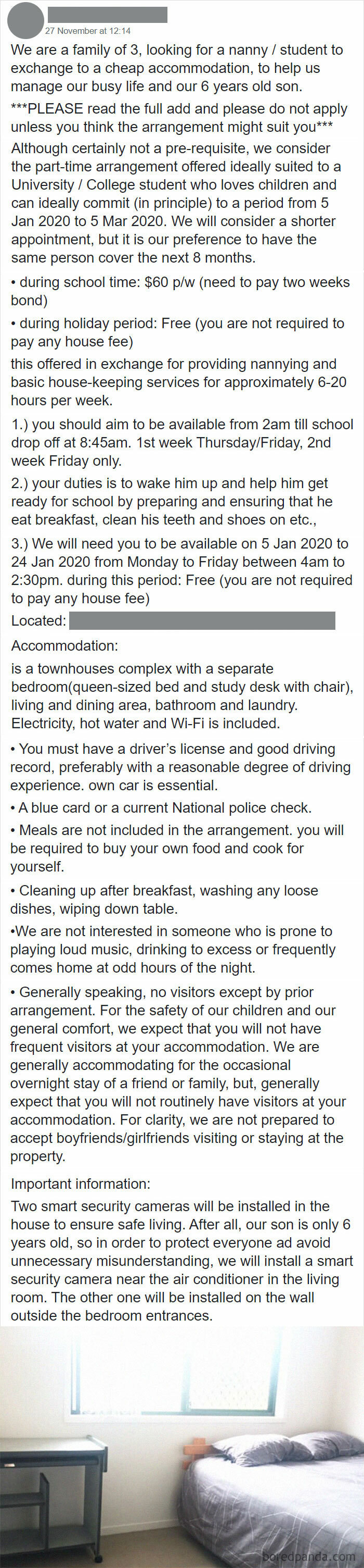 Family’s Requirements For A Babysitter Are So Crazy, They Got Shamed For It Online