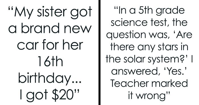 Here Are 40 Incidents From People’s Past That Were So Bitter That They Remember It To This Day