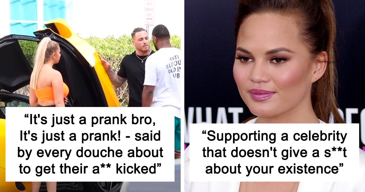 Two images showing examples of what people think looks cool but makes them look like a d*******g, from an online group discussion.