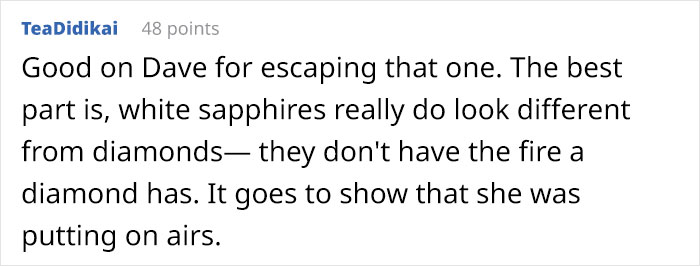 Man Gifts His Gold-Digger Girlfriend A Fake Diamond Ring, Accidentally Gets His Revenge After She Attempts To Sell It