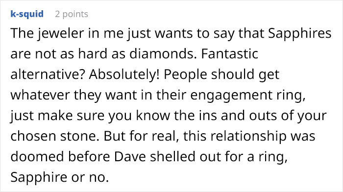 Man Gifts His Gold-Digger Girlfriend A Fake Diamond Ring, Accidentally Gets His Revenge After She Attempts To Sell It Man Gifts His Gold-Digger Girlfriend A Fake Diamond Ring, Accidentally Gets His Revenge After She Attempts To Sell It