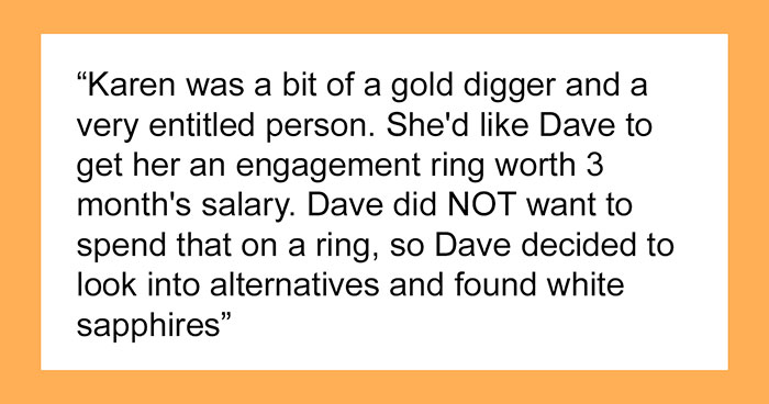 Man Gifts His Gold-Digger Girlfriend A Fake Diamond Ring, Accidentally Gets His Revenge After She Attempts To Sell It