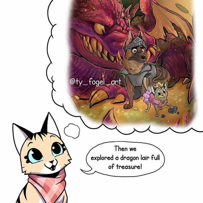 9 New Hilariously Adorable Comics About Brutus And Pixie To Instantly Make Your Day 9 New Hilariously Adorable Comics About Brutus And Pixie To Instantly Make Your Day