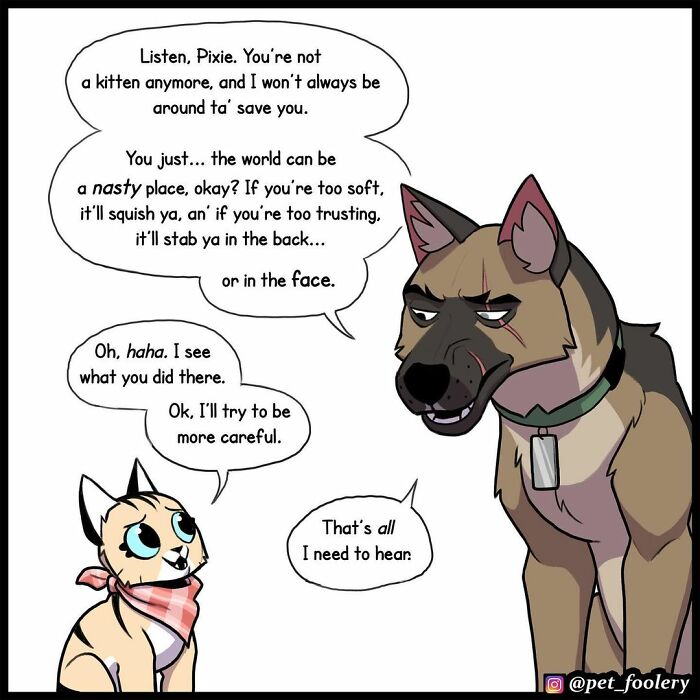 9 New Hilariously Adorable Comics About Brutus And Pixie To Instantly Make Your Day