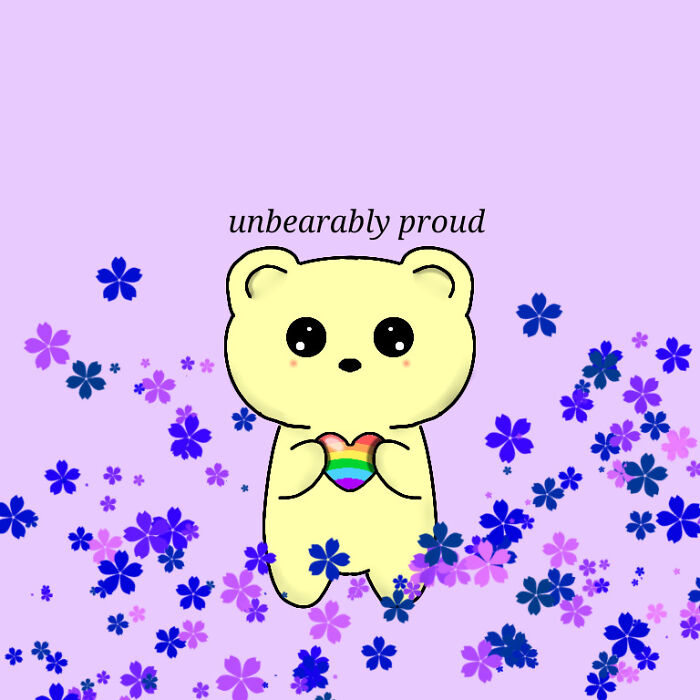 I Drew This In Ibis Paint X In Honor Of Pride Month!