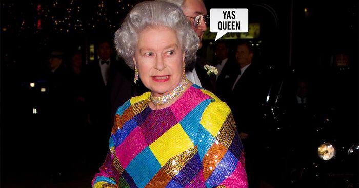 78 Silly And Humorous Edits This Artist Created Of Queen Elizabeth