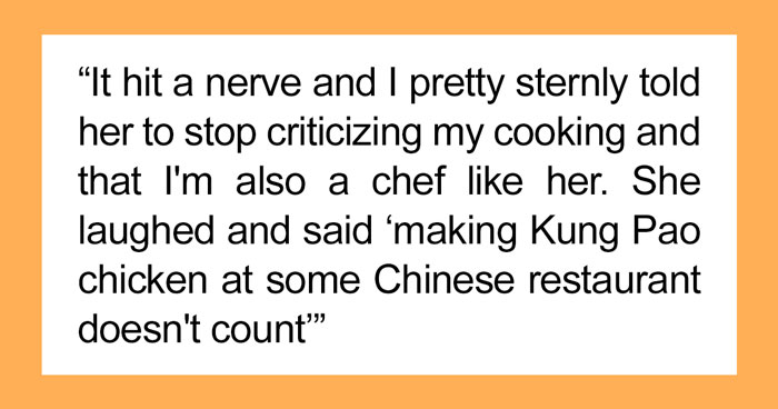 Man Walks Out Of Meal Over Sister-In-Law’s Racist Remark About His Cooking Which Leads To Huge Family Divide