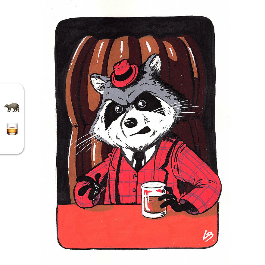 I Asked My Community Combinations Of Emojis To Make Drawings Out Of It And Here Is The Result.