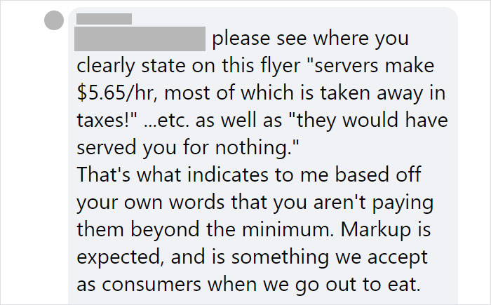 Restaurant Posts A Sign Begging Clients To Tip Servers, Digs Their Own Grave As People Start Criticizing Them Restaurant Posts A Sign Begging Clients To Tip Servers, Digs Their Own Grave As People Start Criticizing Them