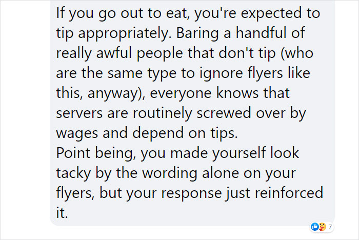 Restaurant Posts A Sign Begging Clients To Tip Servers, Digs Their Own Grave As People Start Criticizing Them Restaurant Posts A Sign Begging Clients To Tip Servers, Digs Their Own Grave As People Start Criticizing Them