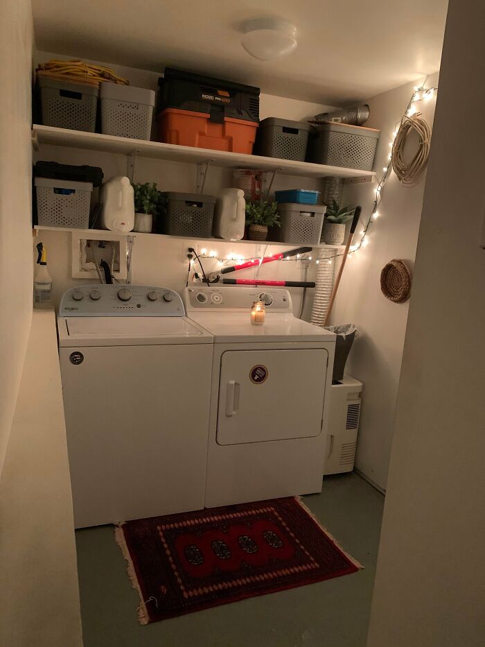 After Of Covid Cleaning: Laundry Room Episode