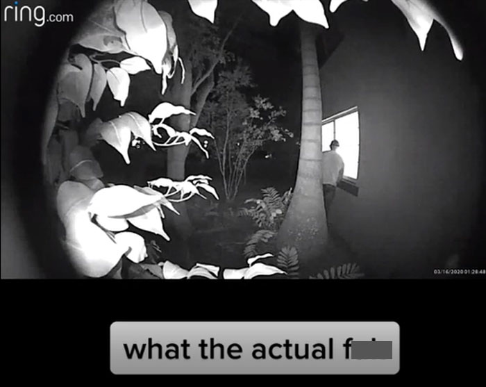 Creep Stalks Model And Watches Her Sleep In Bed At Night, So She Sets Up A Booby Trap For Him And Shares The Creepy Footage Creep Stalks Model And Watches Her Sleep In Bed At Night, So She Sets Up A Booby Trap For Him And Shares The Creepy Footage