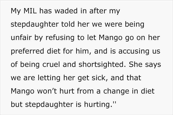 Vegan Stepdaughter Makes A Scene After Parents Refuse To Change Their Cat's Diet To Vegan Vegan Stepdaughter Makes A Scene After Parents Refuse To Change Their Cat's Diet To Vegan