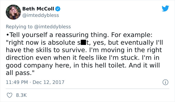 People Are Applauding This Twitter Thread That Lists Actions People Struggling With Their Mental Health Can Take To Feel Better