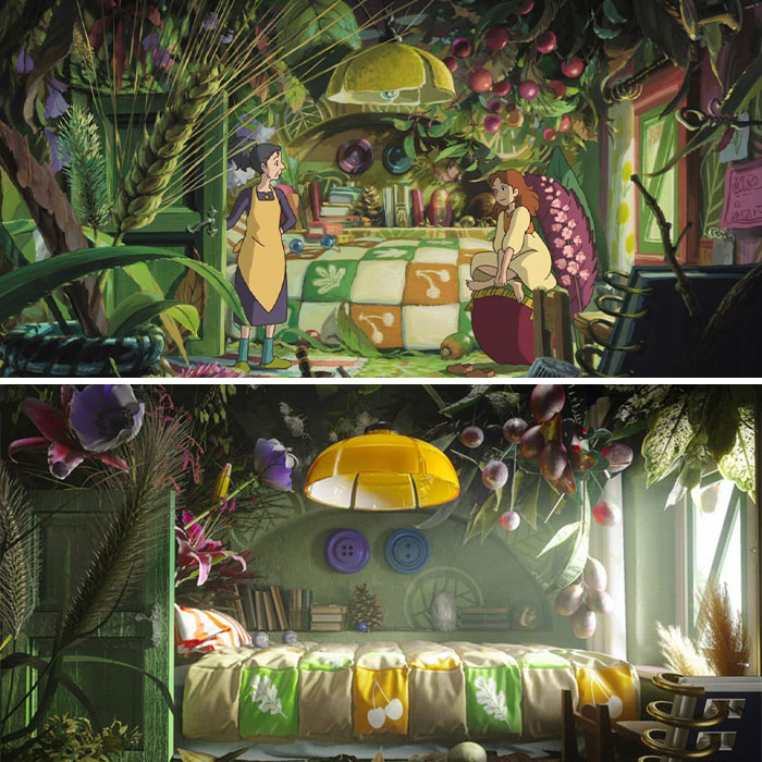 These Designers Show How Studio Ghibli Interiors Would Look Like In Real Life