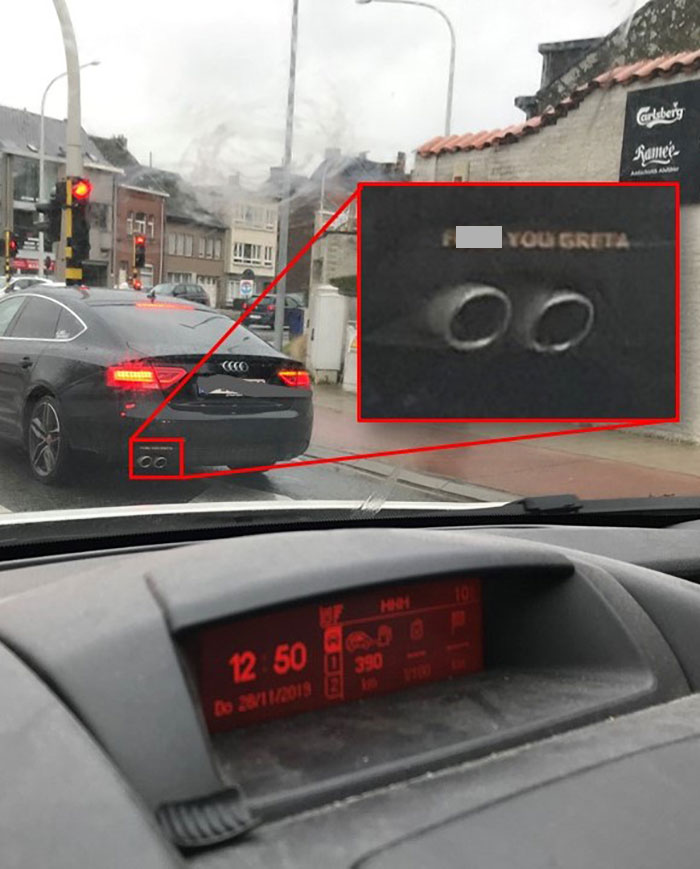 Driver Feeling Threatened By 16 Year Old Girl Raising Awareness For The Climate Crisis