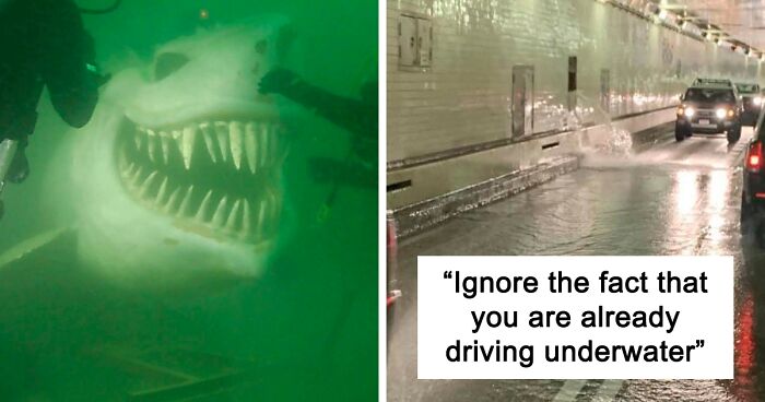 This Group Is All About The Fear Of Submerged Man-Made Objects, And Here Are 30 Of The Scariest Pics That Will Make You Want To Swim Away