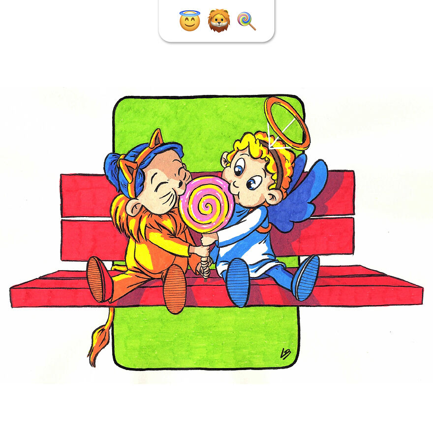 I Asked My Community Combinations Of Emojis To Make Drawings Out Of It And Here Is The Result.