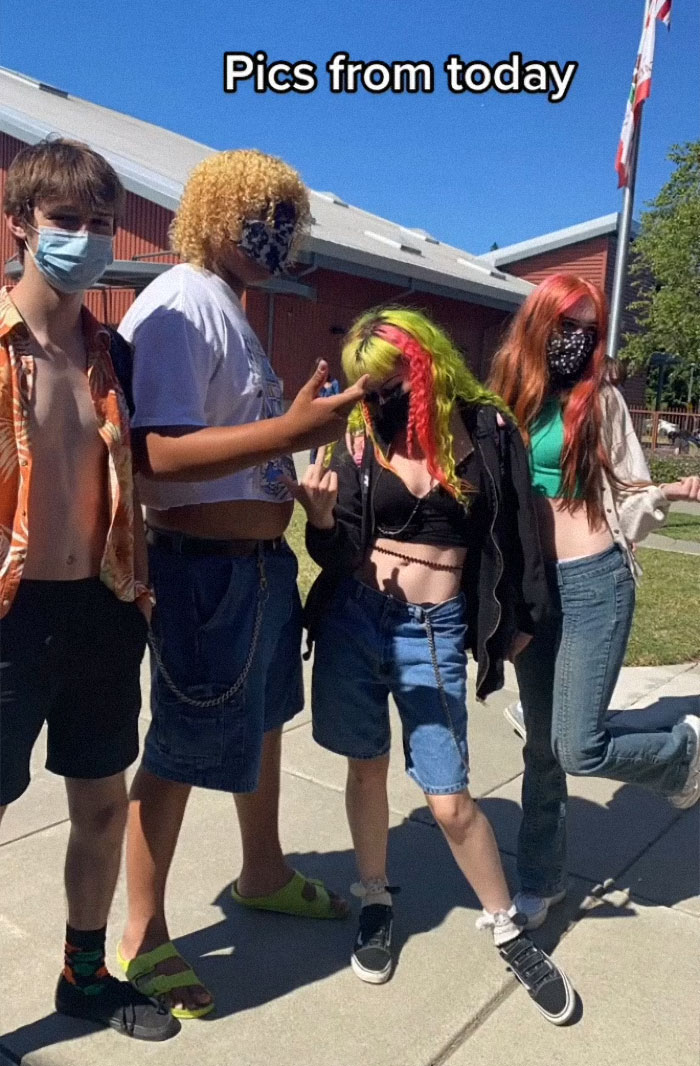 'Teach Boys To Focus, Not Girls To Cover Up': Teens' Protest Over 'Sexist' School Dress Code Goes Viral