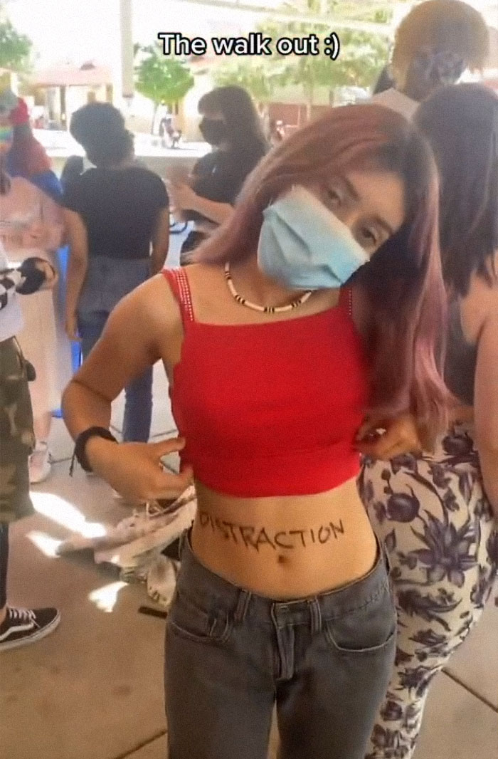 'Teach Boys To Focus, Not Girls To Cover Up': Teens' Protest Over 'Sexist' School Dress Code Goes Viral