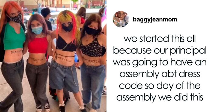 ‘Teach Boys To Focus, Not Girls To Cover Up’: Teens’ Protest Over ‘Sexist’ School Dress Code Goes Viral