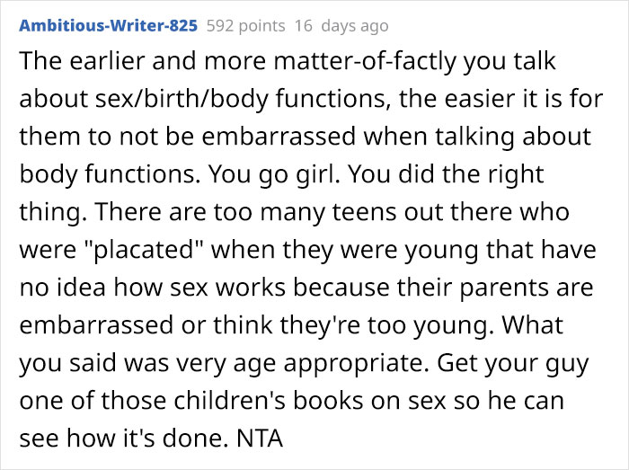 Mom Tells The Truth To Her 4.5-Year-Old Son About How Babies Are Born, Gets Called Out By Her Boyfriend