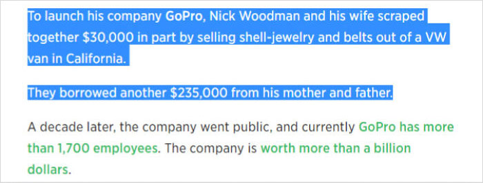 The Rest Of The Startup Money