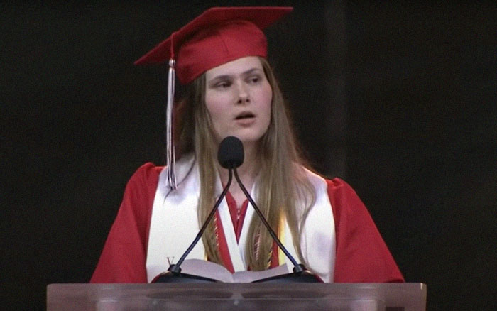 Texan Valedictorian Addresses The State's Anti-Abortion Bill After Dropping Her Approved Speech At The Last Minute Texan Valedictorian Addresses The State's Anti-Abortion Bill After Dropping Her Approved Speech At The Last Minute