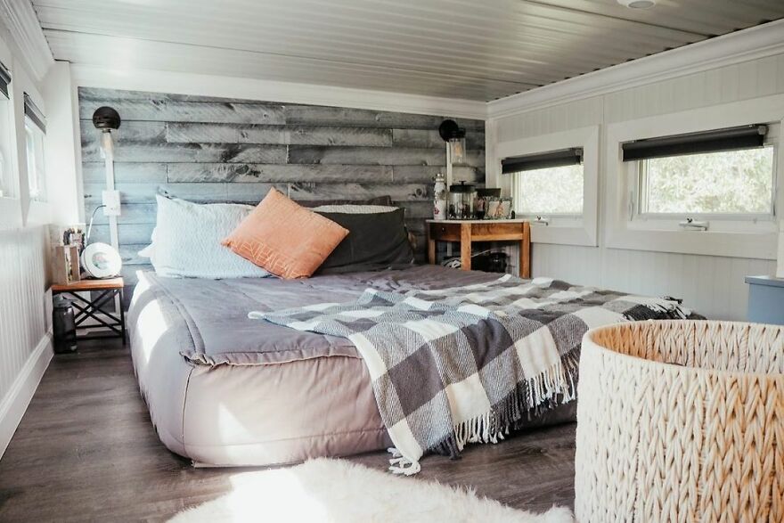 After A Long-Distance Relationship, Couple Dive Right Into Close Living In DIY Tiny Home.