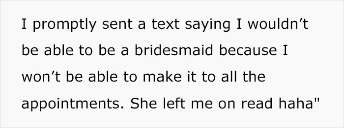 Lunatic Bride Sends Out A List Of Crazy Rules To Her Bridesmaids And People Don't Even Know What To Say Lunatic Bride Sends Out A List Of Crazy Rules To Her Bridesmaids And People Don't Even Know What To Say