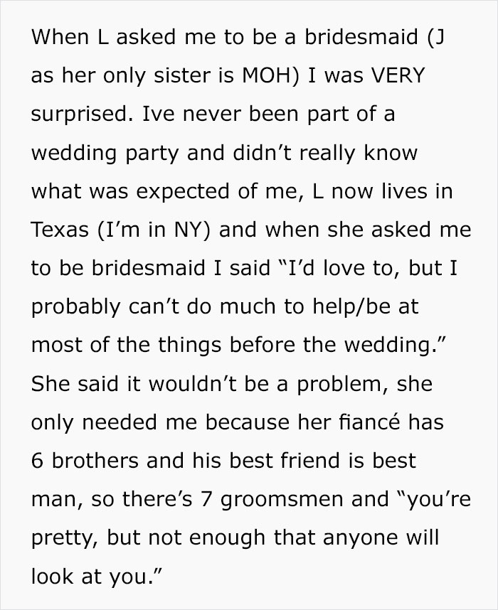 Lunatic Bride Sends Out A List Of Crazy Rules To Her Bridesmaids And People Don't Even Know What To Say Lunatic Bride Sends Out A List Of Crazy Rules To Her Bridesmaids And People Don't Even Know What To Say