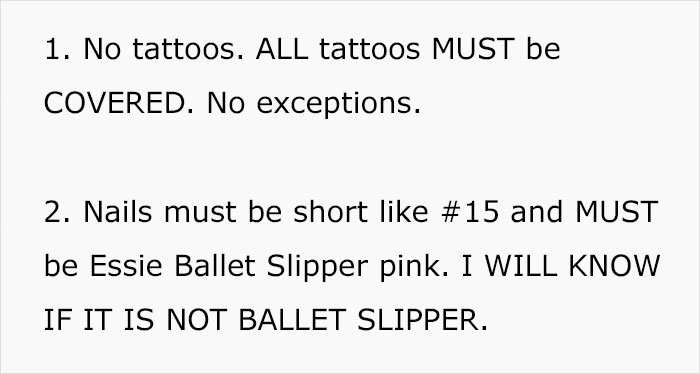 Lunatic Bride Sends Out A List Of Crazy Rules To Her Bridesmaids And People Don't Even Know What To Say Lunatic Bride Sends Out A List Of Crazy Rules To Her Bridesmaids And People Don't Even Know What To Say
