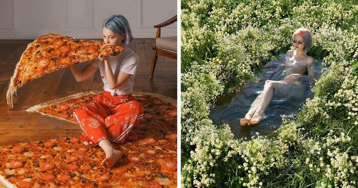 Artist Gained Over 4.5M Followers On Instagram Thanks To Her Weird And Thought-Provoking Photo Manipulations (30 New Pics)