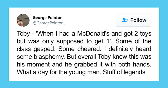 Teacher Prompted His 1st Graders To Share The Best Thing That Ever Happened In Their Life And Here Are 11 Of The Most Heartwarming Answers