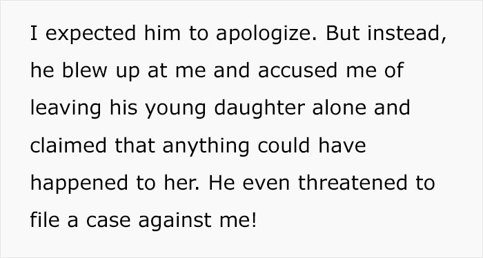 Dad Is Furious When His Daughter's Babysitter Demands He Pay For The Personal Things She's Ruined Dad Is Furious When His Daughter's Babysitter Demands He Pay For The Personal Things She's Ruined