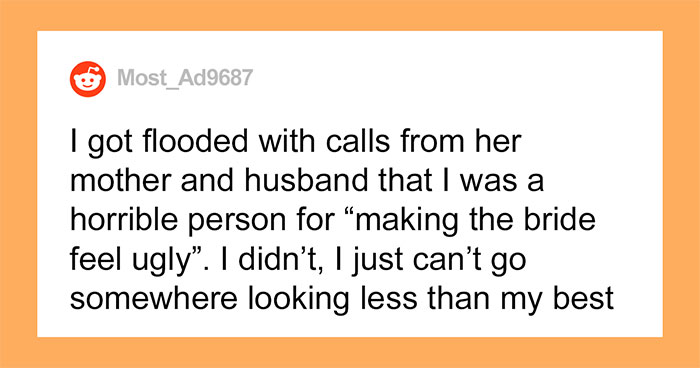 Woman Wonders If She Was Wrong To ‘Upstage’ The Bride In A Very Informal Wedding