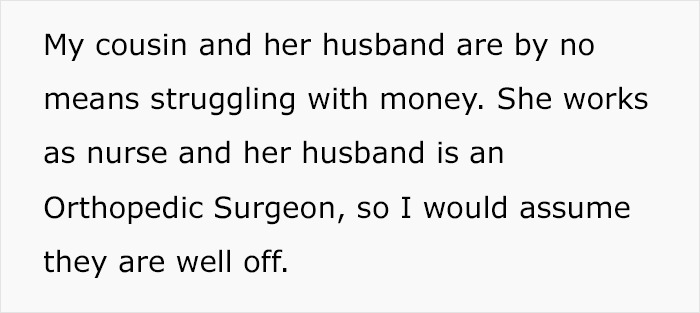 Woman Demands Guests Bring Expensive Gifts To Baby Shower, Student Refuses Because It's Expensive, Sparks Family Drama Woman Demands Guests Bring Expensive Gifts To Baby Shower, Student Refuses Because It's Expensive, Sparks Family Drama