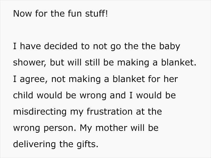 Woman Demands Guests Bring Expensive Gifts To Baby Shower, Student Refuses Because It's Expensive, Sparks Family Drama Woman Demands Guests Bring Expensive Gifts To Baby Shower, Student Refuses Because It's Expensive, Sparks Family Drama