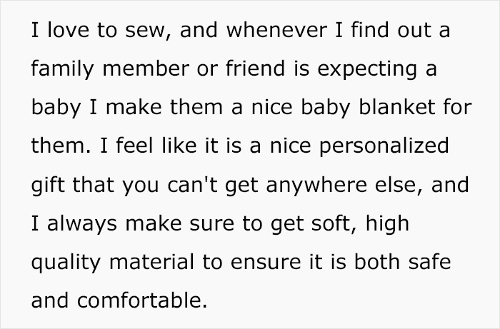 Woman Demands Guests Bring Expensive Gifts To Baby Shower, Student Refuses Because It's Expensive, Sparks Family Drama Woman Demands Guests Bring Expensive Gifts To Baby Shower, Student Refuses Because It's Expensive, Sparks Family Drama