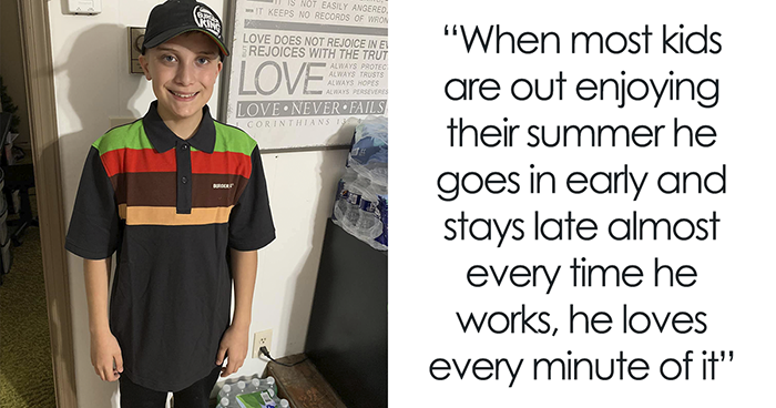 Dad Brags That His 14-Year-Old-Son Works “Every Day He Can” At Burger King, Leading To A Fierce Debate Online