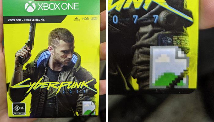 The Fact That They Couldn't Even Properly Print The Cdpr Icon. They Hit Us With The No Image Found