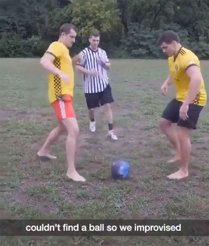 Playing With A Bowling Ball