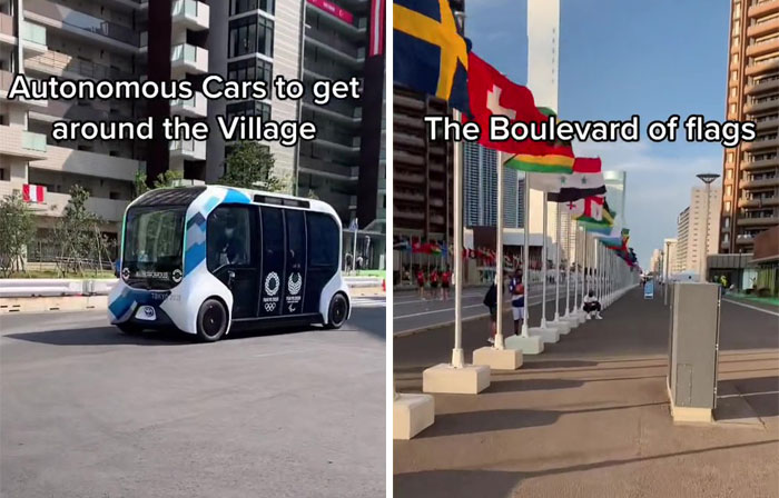 Athlete Shows Off All The Cool Stuff In The Olympic Village In Tokyo That Most Of Us Never See Athlete Shows Off All The Cool Stuff In The Olympic Village In Tokyo That Most Of Us Never See