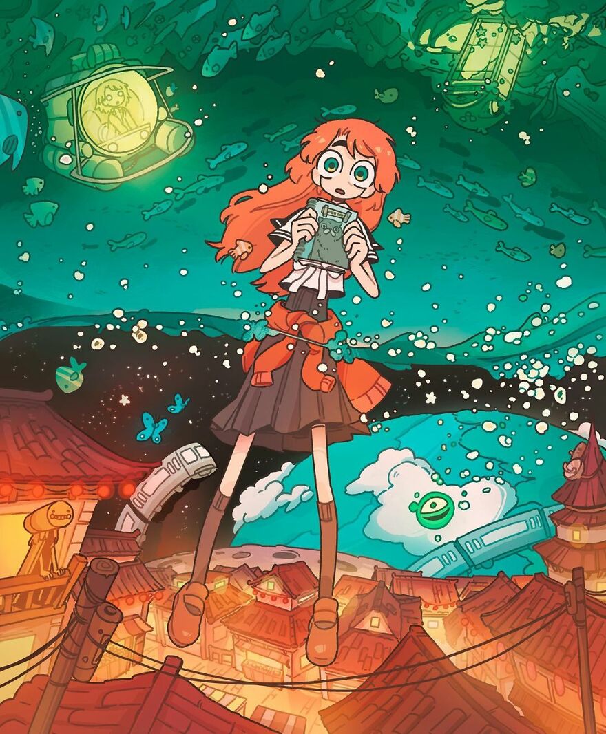 Artist Creates Magical And Whimsical Illustrations