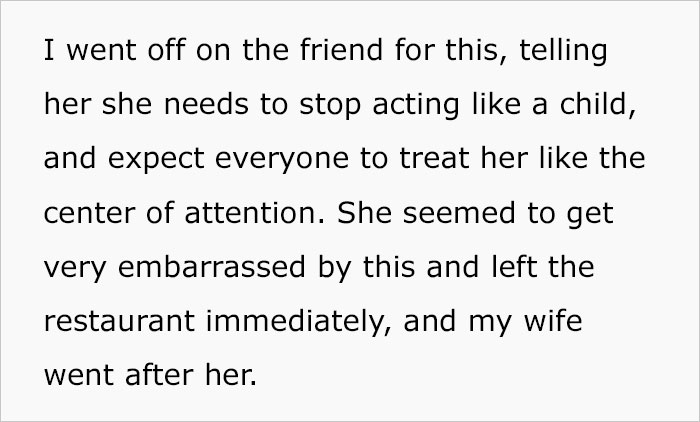 Guy Publicly Shames Wife’s Friend For Being Rude To A Waitress, Asks Online If He Went Too Far Guy Publicly Shames Wife’s Friend For Being Rude To A Waitress, Asks Online If He Went Too Far