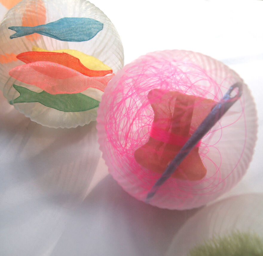 My Evocative Sculptures And Wearable Pieces Were Created With Ordinary Fabric