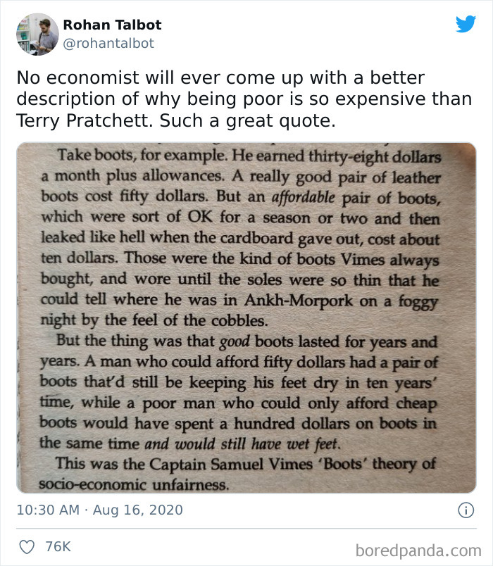 Being Poor Is Expensive