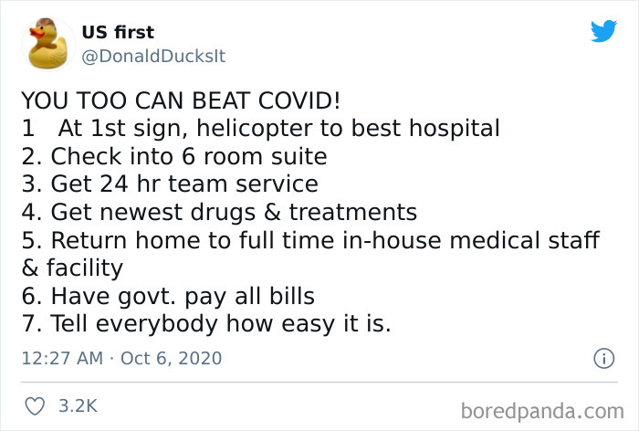 "The Doctor's Said They've Never Seen A Body Kill The Coronavirus Like My Body"