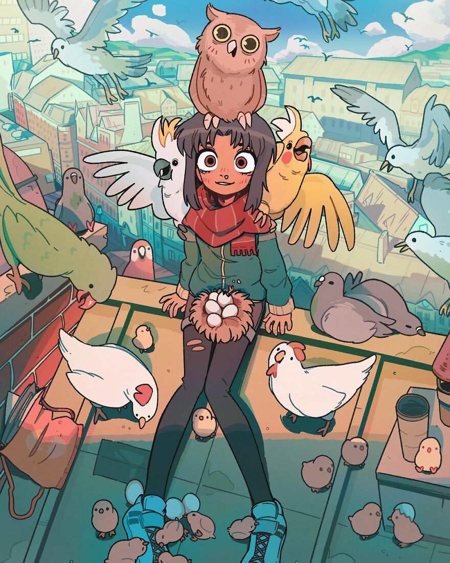 Artist Creates Magical And Whimsical Illustrations